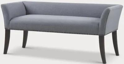 Madison Park Welburn Upholstered Accent Bench - Welburn Slate Blue