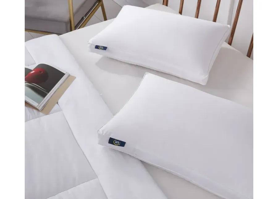 Serta Tencel Cotton European Down Pillow - Jumbo