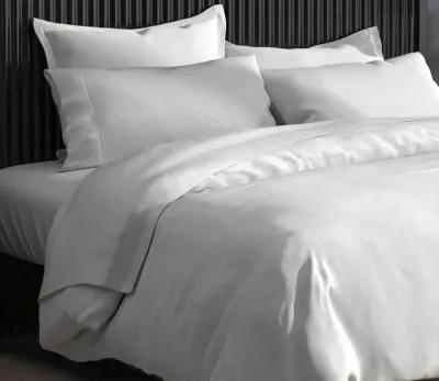 PureCare Cooling Bamboo Reversible Duvet Cover and Sham Set Separates - Ivory/Clay - King