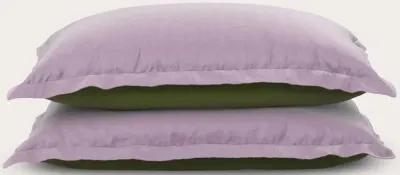 PureCare Cooling Bamboo Reversible Duvet Cover and Sham Set Separates - Ivory/Clay - King