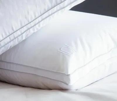 Allied Home Nikki Chu White Goose Down Pillow with Removable Cotton Cover - Standard