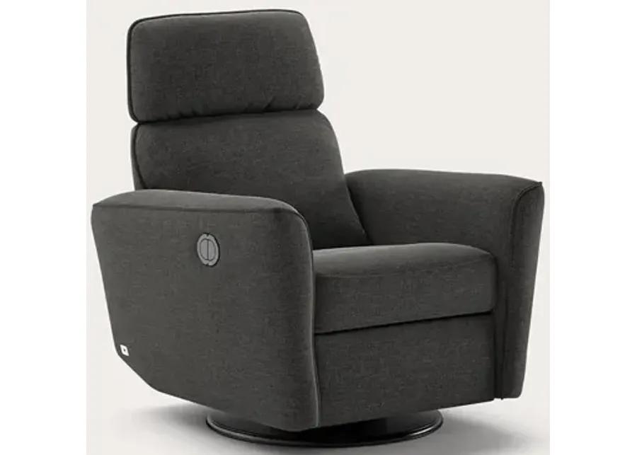 Luonto Welted Lounger Recliner Chair - Grey