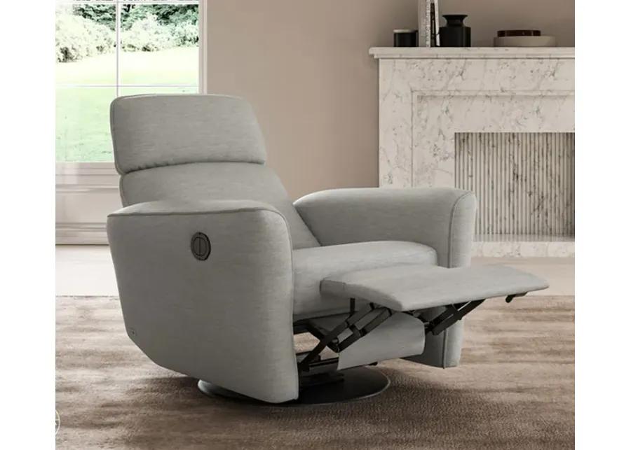 Luonto Welted Lounger Recliner Chair - Grey