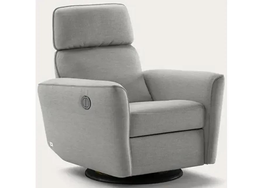 Luonto Welted Lounger Recliner Chair - Grey