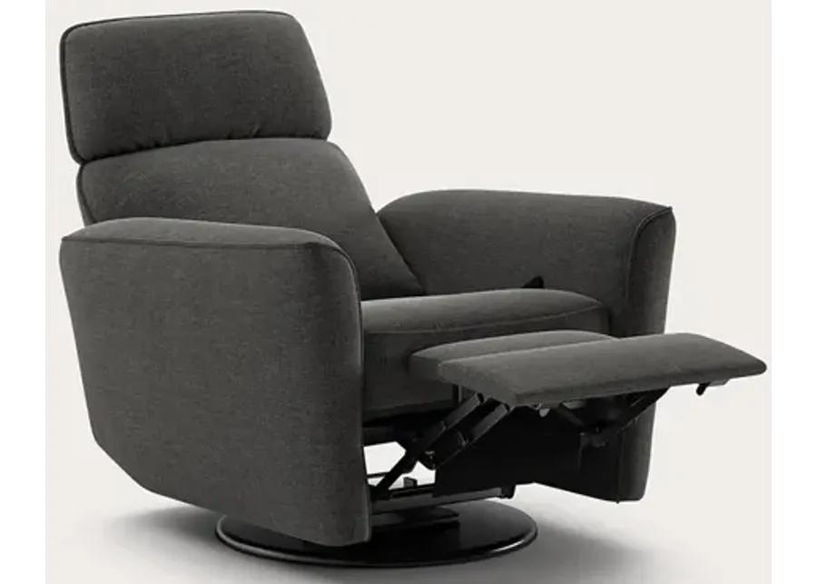 Luonto Welted Lounger Recliner Chair - Charcoal