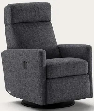 Luonto Track Lounger Recliner Chair - Charcoal