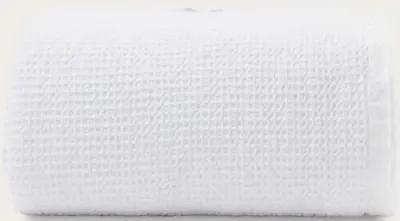 Blu Sleep Baia Waffle Weave Cotton Bed Blanket - White - Queen