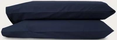 Blu Sleep Ostuni Cotton Percale Sheet Set - Blue - Flex Head Queen