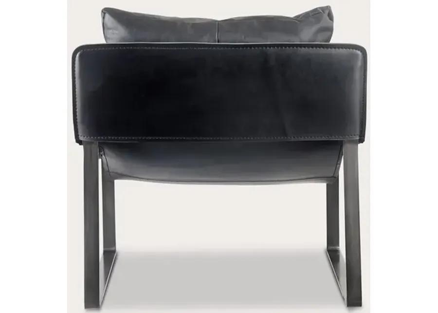 Moe's Furniture Connor Genuine Leather Club Chair