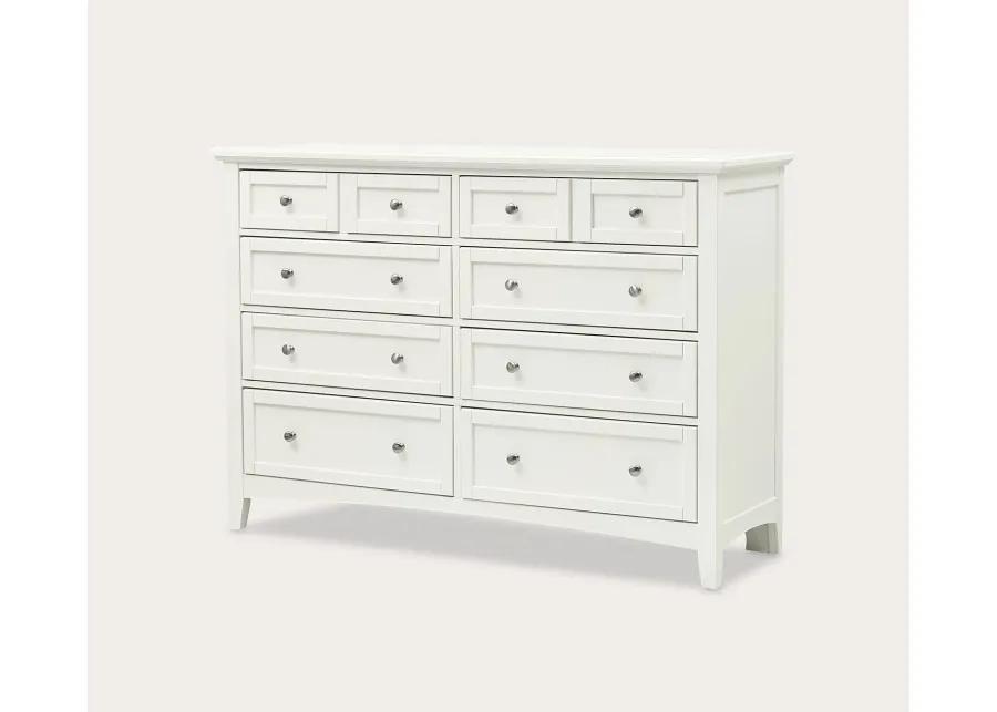 Vaughan Bassett Bonanza 8-Drawer Triple Dresser - Merlot