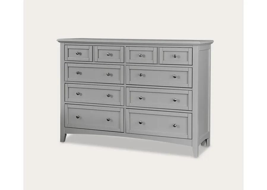 Vaughan Bassett Bonanza 8-Drawer Triple Dresser - Merlot