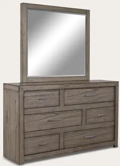 Aspen Home Modern Loft Rectangular Mirror - Grey