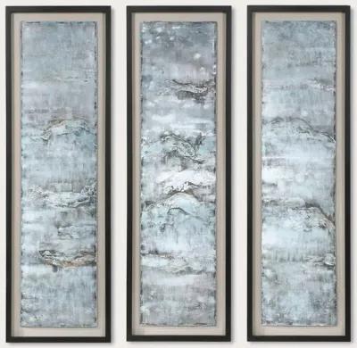 Uttermost Ocean Swell Framed Prints Set of 3