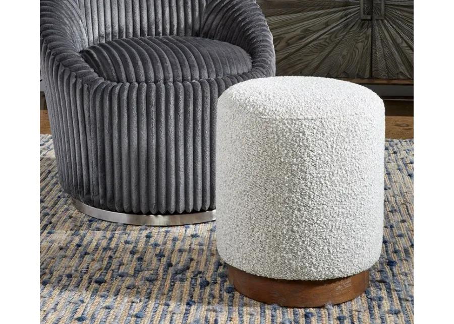 Uttermost Avila Light Gray Ottoman