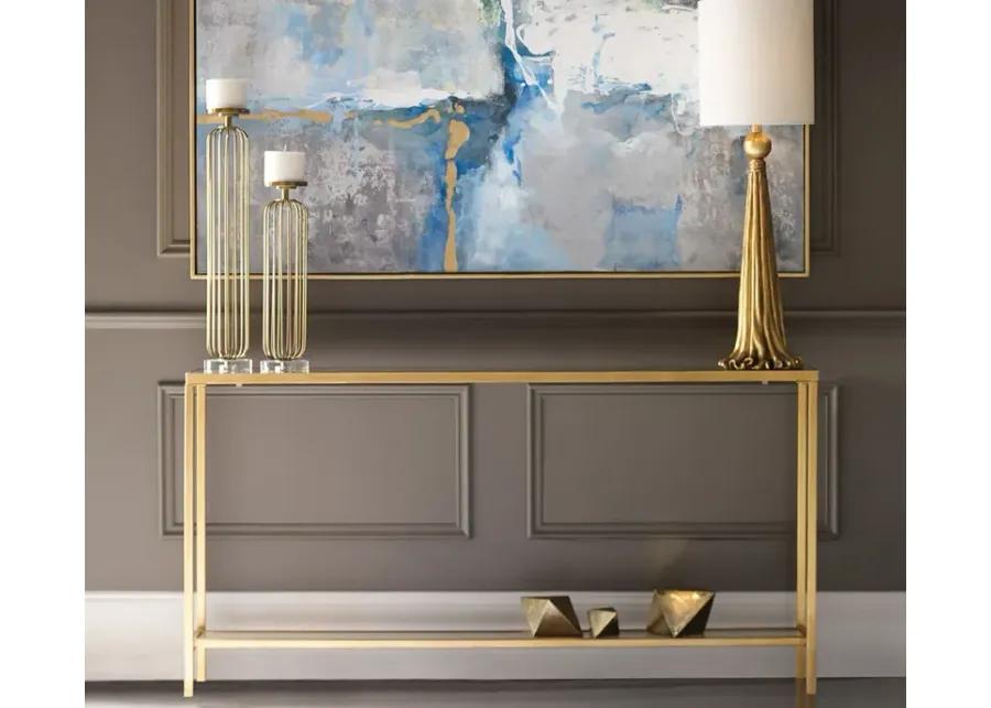 Uttermost Hayley Gold Console Table