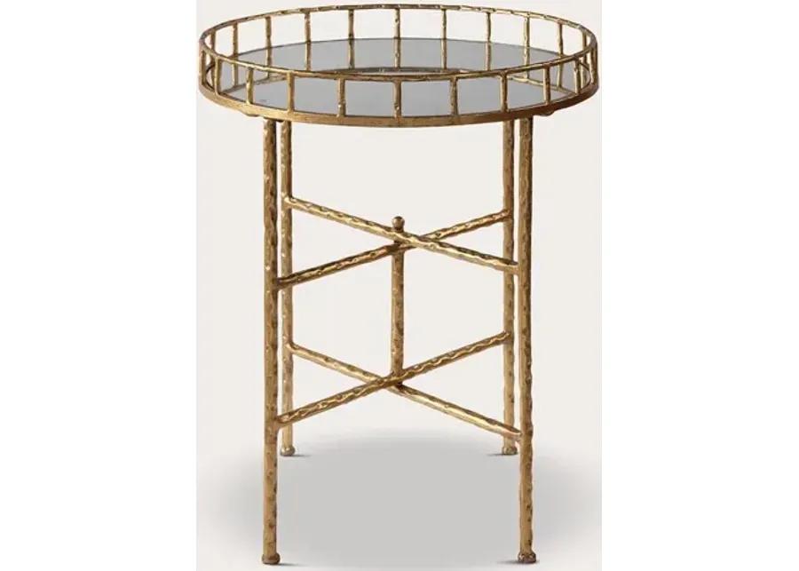 Uttermost Tilly Bright Gold Accent Table