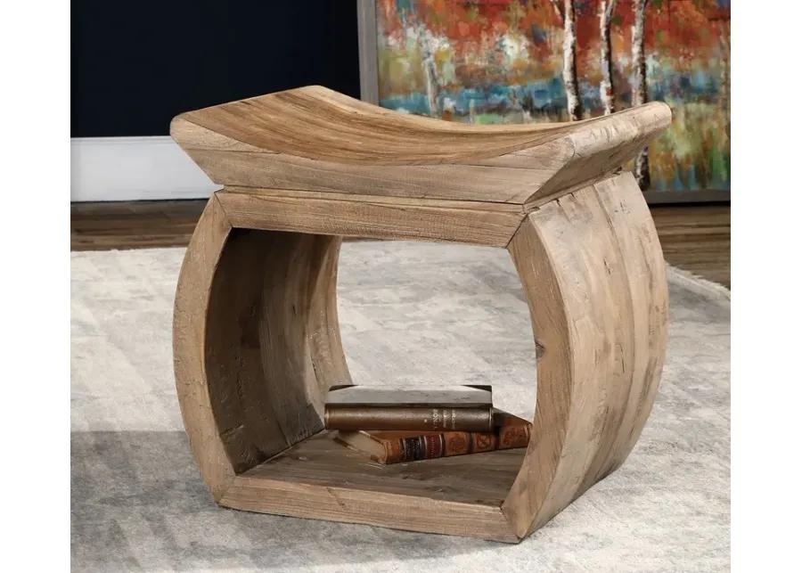 Uttermost Connor Elm Accent Stool