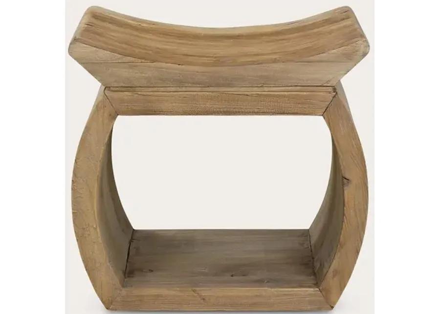 Uttermost Connor Elm Accent Stool