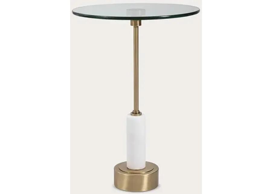 Uttermost Portsmouth Round Accent Table