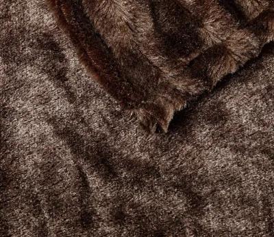 Beautyrest Duke Faux Fur Heated Throw Blanket