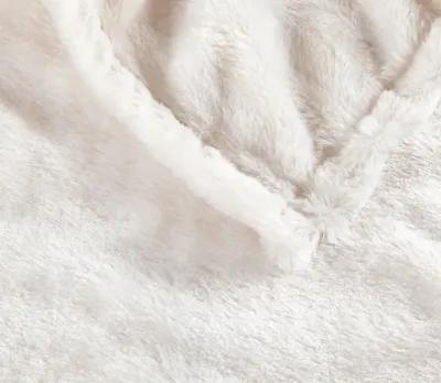 Beautyrest Duke Faux Fur Heated Throw Blanket