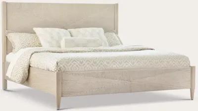 Palmetto Home Payton White Oak Woven Bed - King