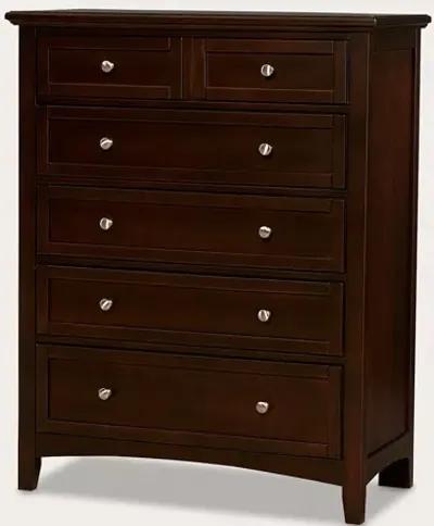 Vaughan Bassett Bonanza 5-Drawer Chest - Cherry