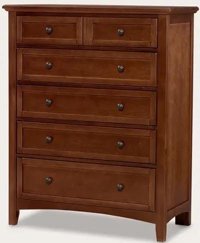 Vaughan Bassett Bonanza 5-Drawer Chest - Grey