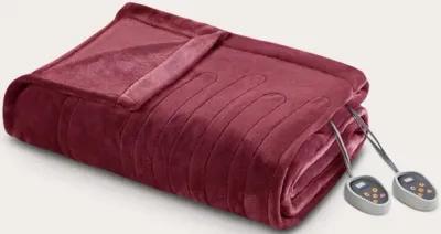 Beautyrest Heated Plush Blanket