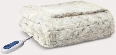 Beautyrest Zuri Oversized Heated Faux Fur Throw