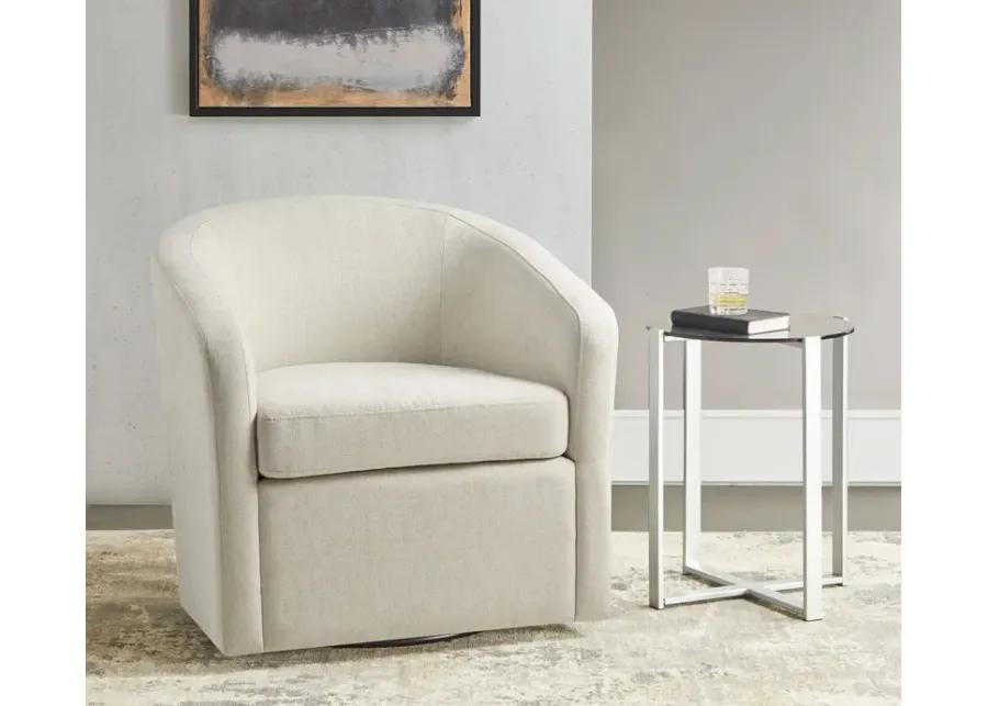 Martha Stewart Amber Swivel Accent Chair