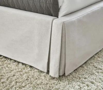 Modus Furniture Hera Upholstered Skirted Panel Bed - Full