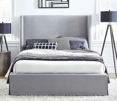 Modus Furniture Cresta Upholstered Skirted Panel Bed - Full