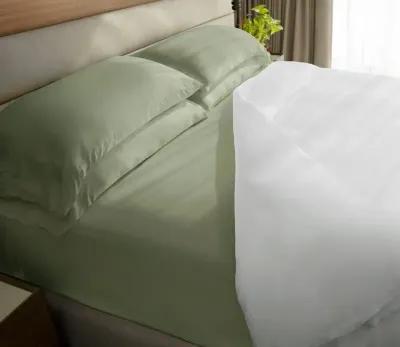 Cariloha Classic Bamboo Bed Sheet Set - White - Twin