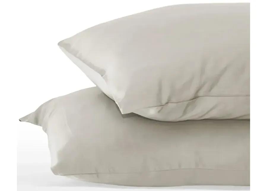 Cariloha Resort Bamboo Pillowcase Set - White - King