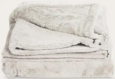 Cariloha Plush Bamboo Throw Blanket - Coconut Milk