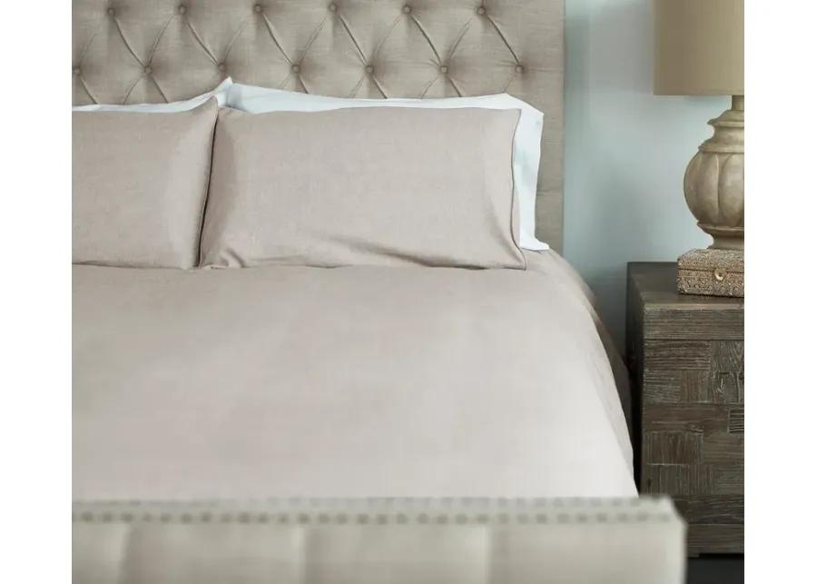 Cariloha Linen Duvet Cover Set - Linen Oatmeal - Queen