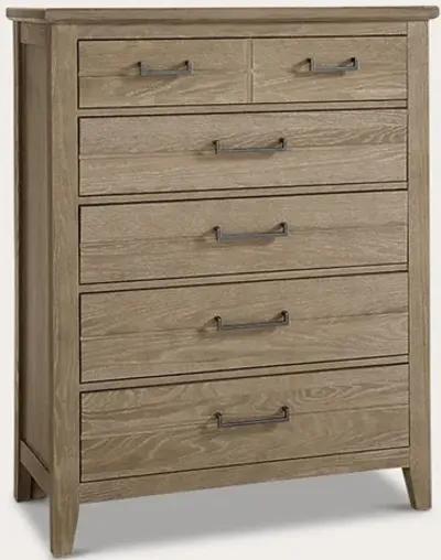 Vaughan Bassett Passageways 5-Drawer Chest - Oyster