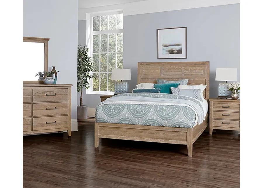 Vaughan Bassett Passageways 6-Drawer Double Dresser - Oyster