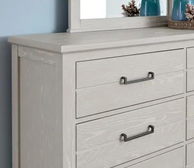 Vaughan Bassett Passageways 6-Drawer Double Dresser - Sand