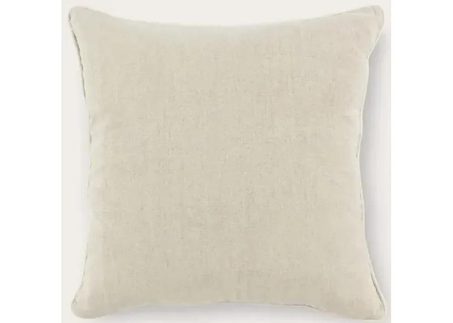 Villa by Classic Home Arista Fossil Throw Pillow