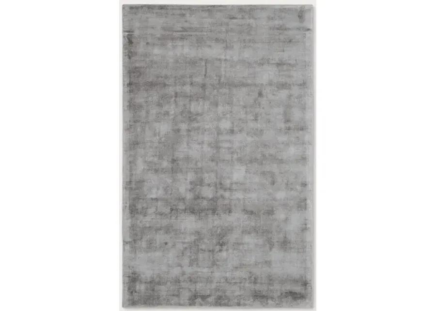 Villa by Classic Home Berlin Distressed Dove Gray Area Rug