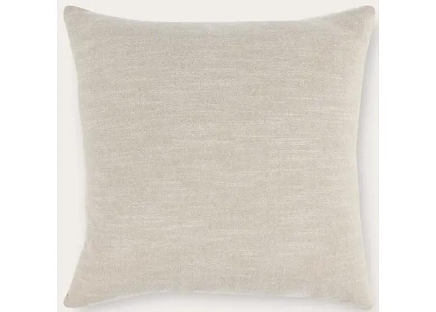 Villa by Classic Home Gratitude Woven Throw Pillow - White