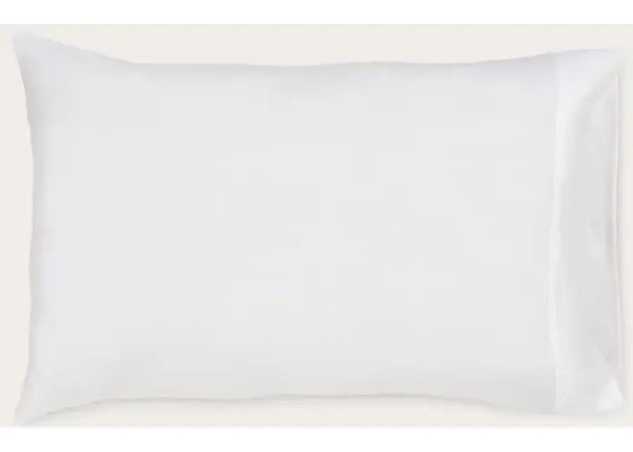 PranaSleep Maderia Lyocell White Pillowcase Set of 2 - King