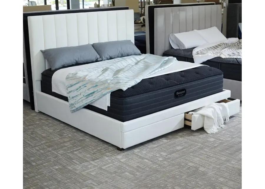 CM Home Kemper Storage Bed - Bone - Queen