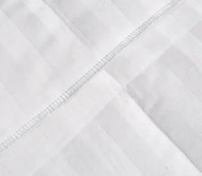 Blue Ridge Home Fashions Blue Ridge Home Damask Cotton White Goose Down and Feather Comforter - Twin