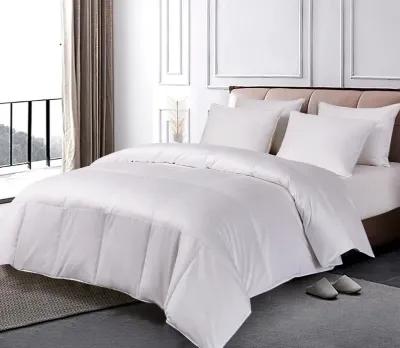 Blue Ridge Home Fashions Blue Ridge Pima Cotton European White Goose Down Comforter - Twin