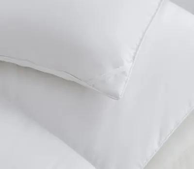 Serta All Season Polyester and Cotton Blend Goose Down Fiber Comforter - Full/Queen