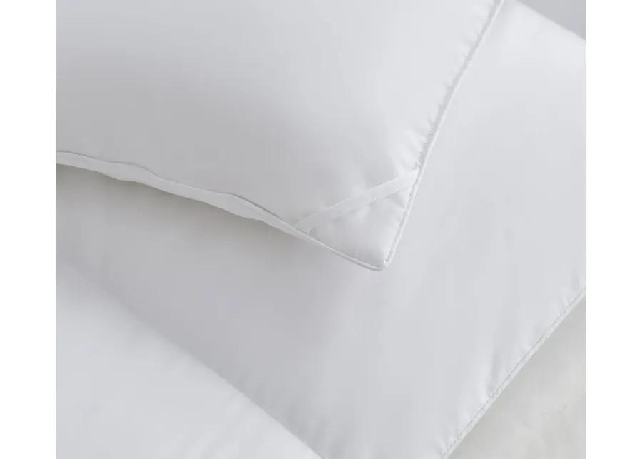 Serta All Season Polyester and Cotton Blend Goose Down Fiber Comforter - King