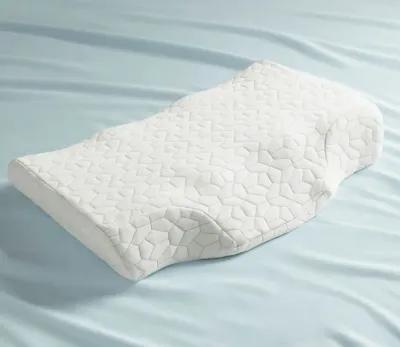 Sleep Philosophy Cooling Gel Pad Contour Foam Pillow - Memory Foam